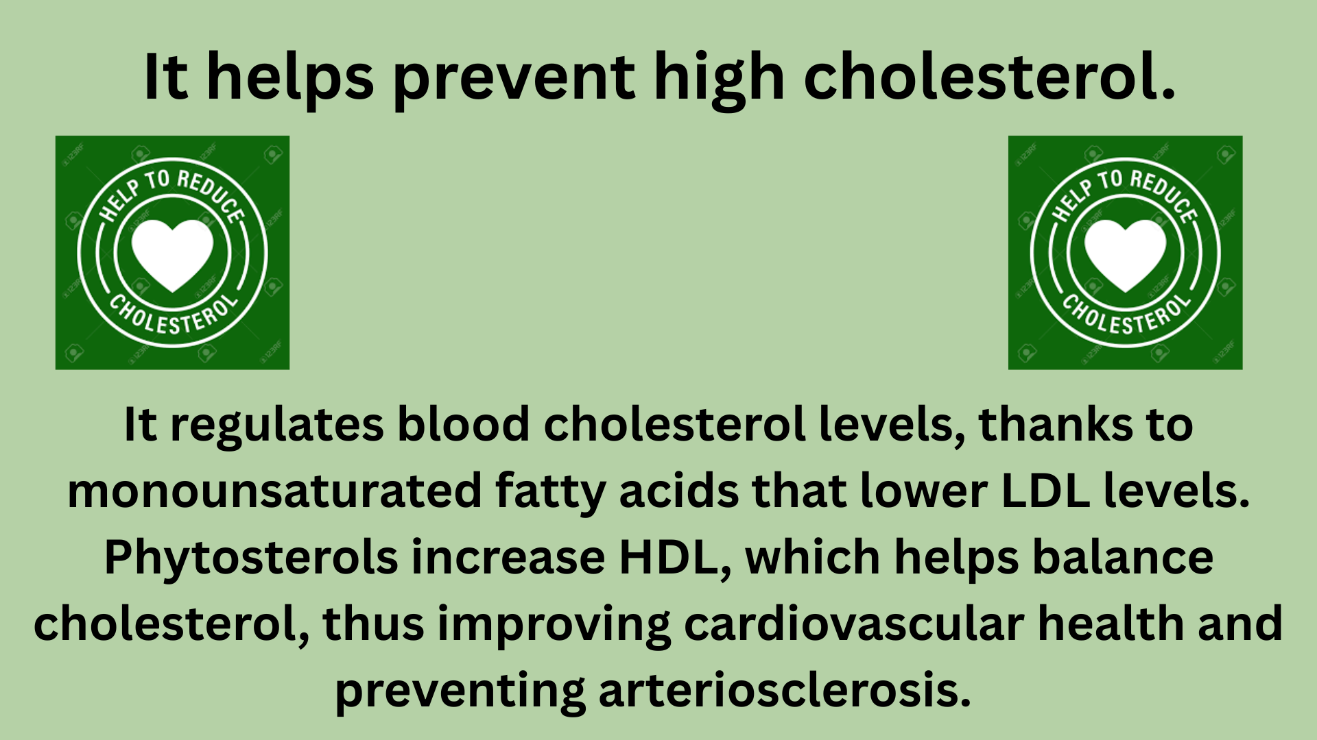 Help prevent Cholesterol